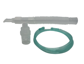 Micro nebulizador con boquilla y conector en T